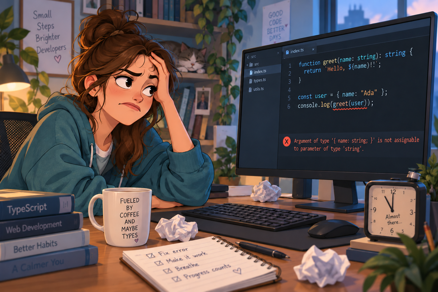Learning TypeScript Under Pressure | Katrina Flessas | Professional ...